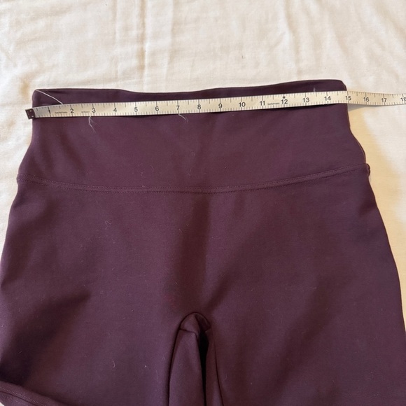 Spanx Large Ponte Ankle Pants Leggings ~ Stretch Slimming High Waist Plum Wine - Picture 4 of 10
